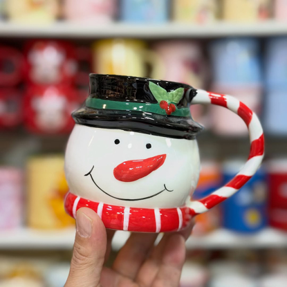 تصویر از ماگ آدم برفی