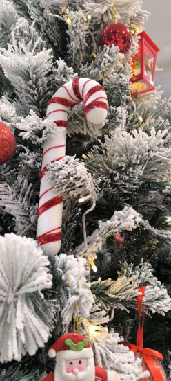 تصویر از آویز عصا کریسمس