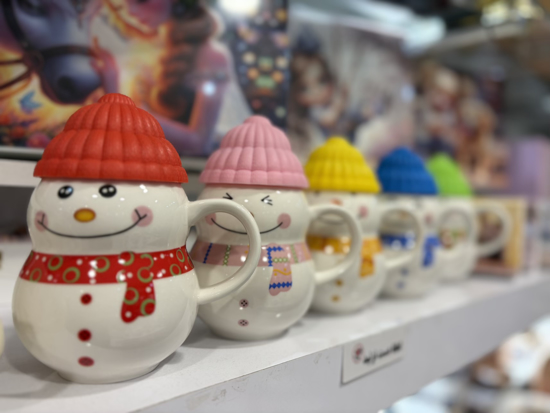 تصویر از ماگ آدم برفی